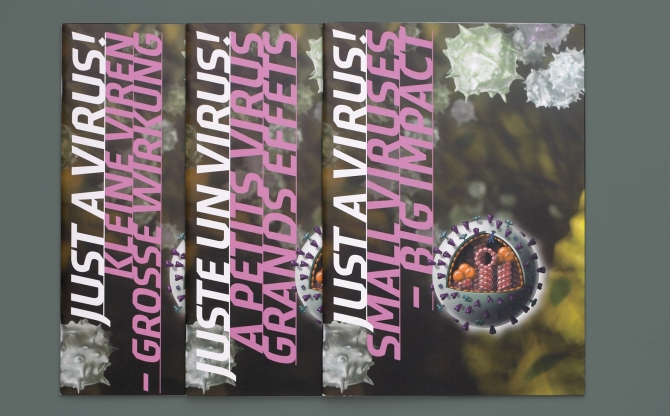 Juste un Virus|Brochure accompagnant un film 3D. Cours de biologie de l'enseignement secondaire supérieur.