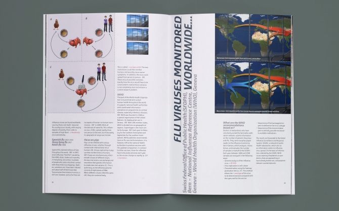 Juste un Virus|Brochure accompagnant un film 3D. Cours de biologie de l'enseignement secondaire supérieur.